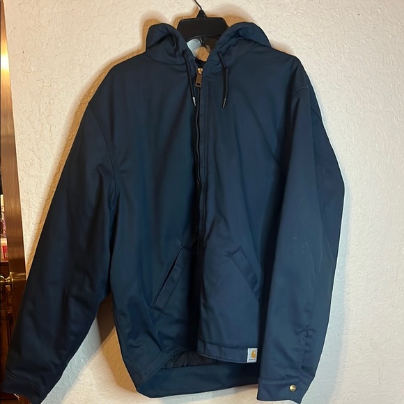 Carhartt Other - Carhartt Blue Performance Jacket with Hood and NO FLAWS